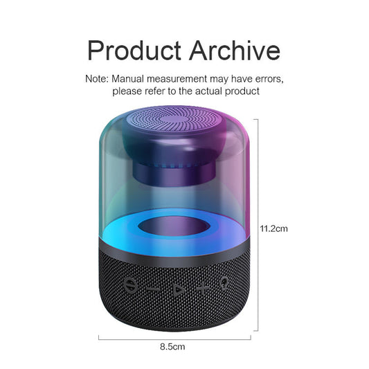 Z5 RGB MINI RGB PORTABLE WIRELESS BLUETOOTH SPEAKER(D-10558)