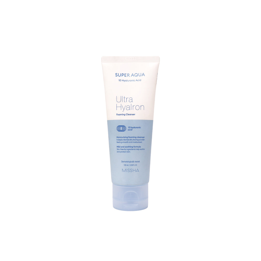 Missha Super Aqua Ultra Hyalron Foaming Cleanser 100 ml