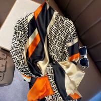 Premium Luxury Satin Silk Scarf for Women | Soft Printed Hijab & Neck Scarf (Copy)