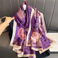 Premium Luxury Satin Silk Scarf for Women | Soft Printed Hijab & Neck Scarf