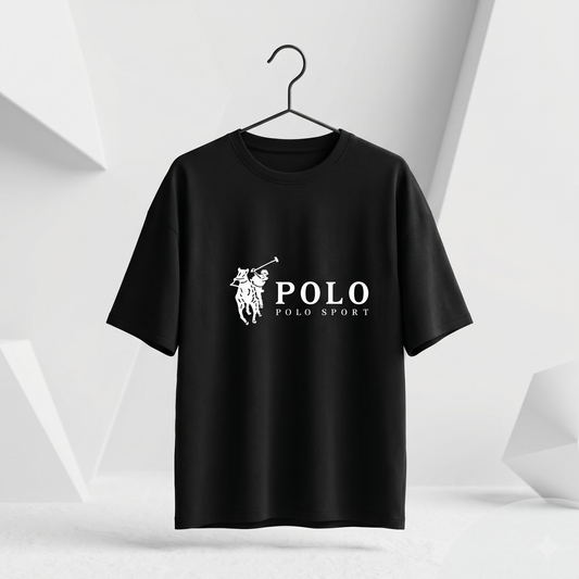 Whoim Iconic Polo Drop Shoulder T-Shirt