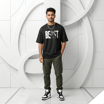 Whoim Alpha Instinct Drop Shoulder Tee for Man