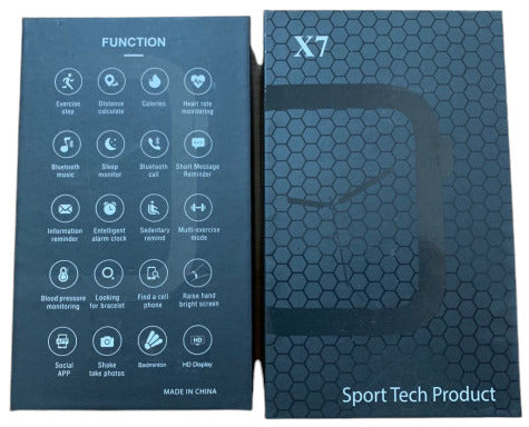 X7 Bluetooth Call Smart Watch(D-3266)