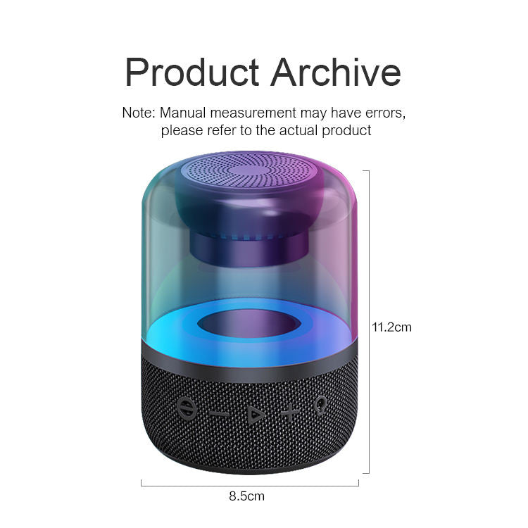 Z5 RGB MINI RGB PORTABLE WIRELESS BLUETOOTH SPEAKER(D-10558)