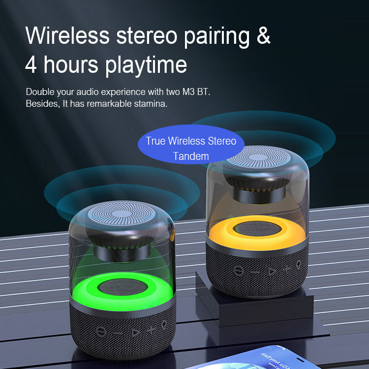 Z5 RGB MINI RGB PORTABLE WIRELESS BLUETOOTH SPEAKER(D-10558)