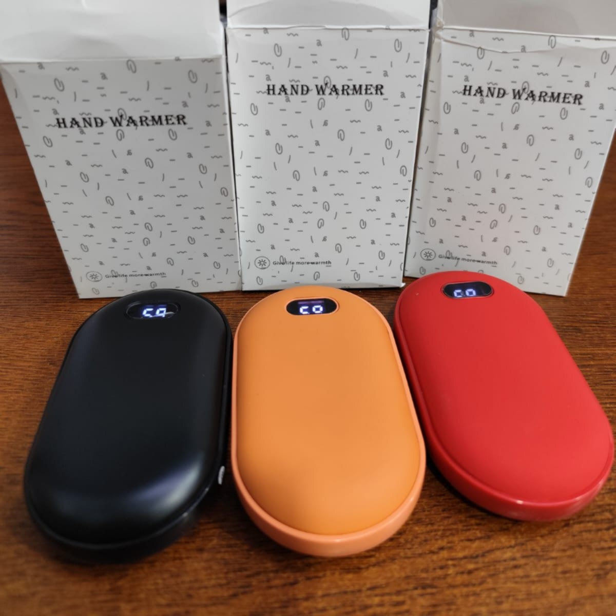 3,000 mAh Compact Electric Heater, Fast Charging, 3 Heat Settings, Compact and Portable for Cold Weather Use, Fast Heating(D-
12418)