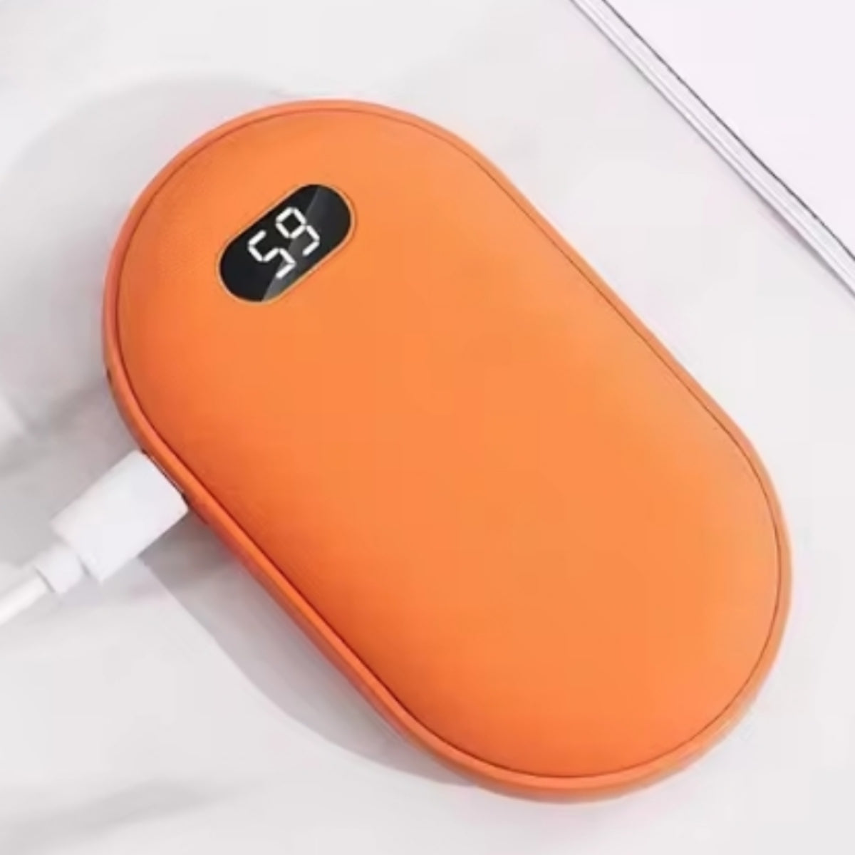 3,000 mAh Compact Electric Heater, Fast Charging, 3 Heat Settings, Compact and Portable for Cold Weather Use, Fast Heating(D-
12418)