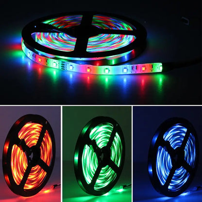 16 Feet Rgb Remote Control Led Strip Light - Rgb Light(D-12824)