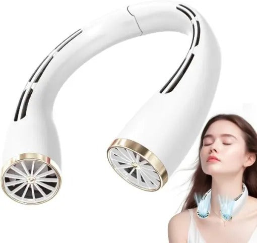 Mini Neck Portable Hanging Rechargeable Air Cooler Summer Sport Fan(D-3190)