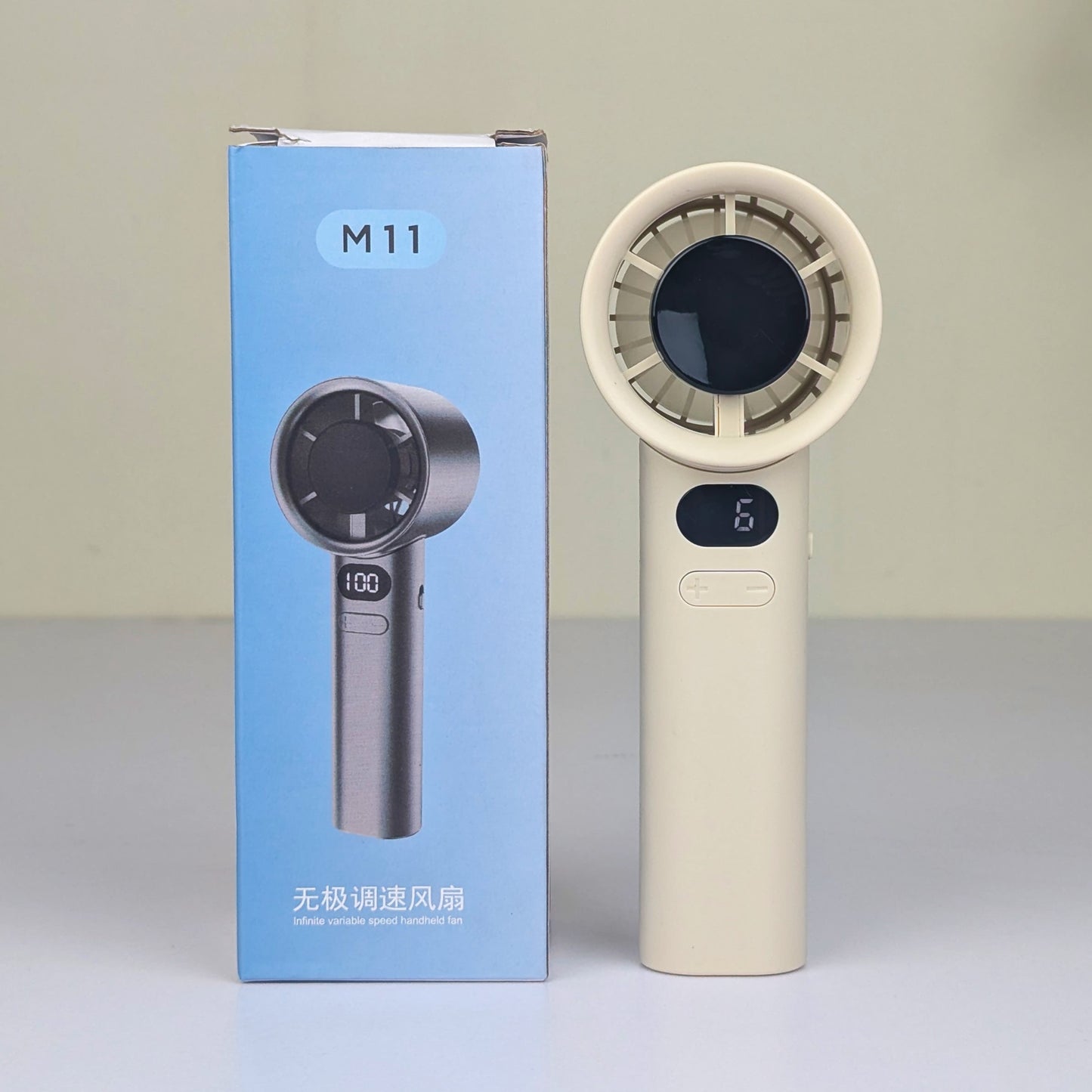 M11 Handheld Fan Portable Bladeless Mini Fan rechargeable(D-3686)