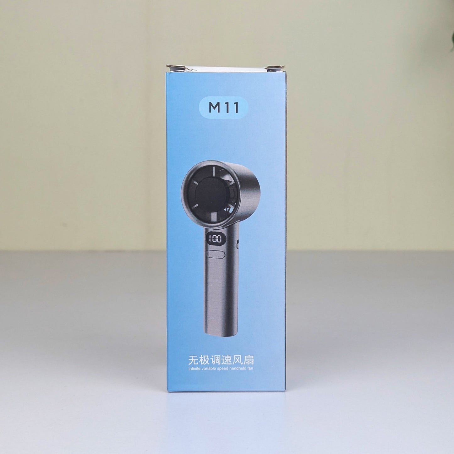 M11 Handheld Fan Portable Bladeless Mini Fan rechargeable(D-3686)