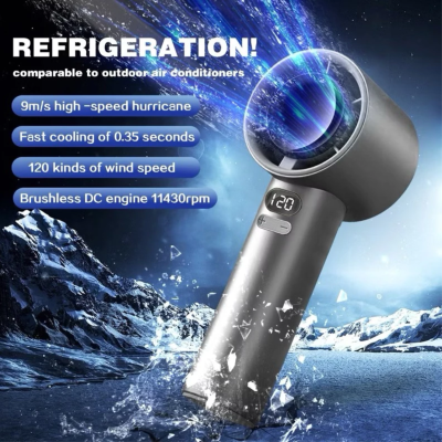 M11 Handheld Fan Portable Bladeless Mini Fan rechargeable(D-3686)