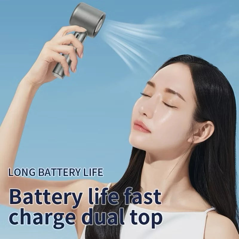 M11 Handheld Fan Portable Bladeless Mini Fan rechargeable(D-3686)