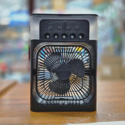 Air Cooling USB Fan with LED Night Light Water Fan( D-4622 )