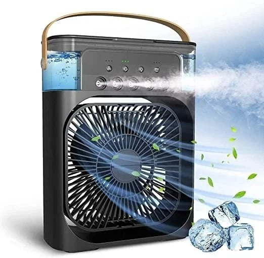 Air Cooling USB Fan with LED Night Light Water Fan( D-4622 )