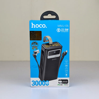 Hoco MMJ-06 22.5W Fully Compatible 30000mAh Power Bank(D-9834)