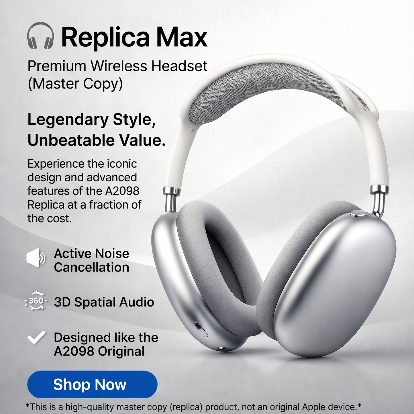 Airpods Max Wireless Headset(D-11655)