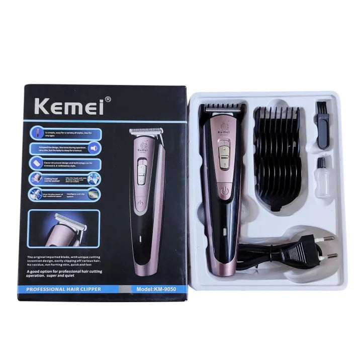Kemei KM-9050 Rechargeable Hair Trimmer(D-9798)