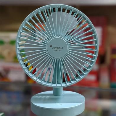 Joykaly YG-735 Rechargeable Multiple Modes Portable Desk / Table Fan(D-4650)