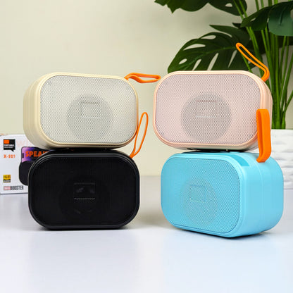 X-521 Bluetooth, USB, SD Card & FM Radio Supported Hi-Fi Audio Extra Bass Speaker(D-9183)