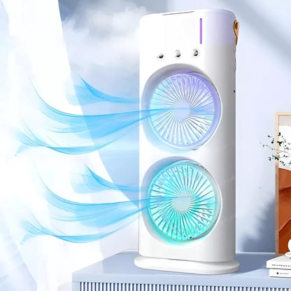 Rechargeable 𝐏𝐨𝐫𝐭𝐚𝐛𝐥𝐞 𝐋𝐢𝐠𝐡𝐭 𝐇𝐮𝐦𝐢𝐝𝐢𝐟𝐢𝐞𝐫 𝐃𝐨𝐮𝐛𝐥𝐞-𝐞𝐧𝐝𝐞𝐝 𝐒𝐩𝐫𝐚𝐲 𝐅𝐚𝐧(D-8604)