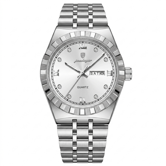 POEDAGAR Luminous Quartz Men's Watch (Premium)