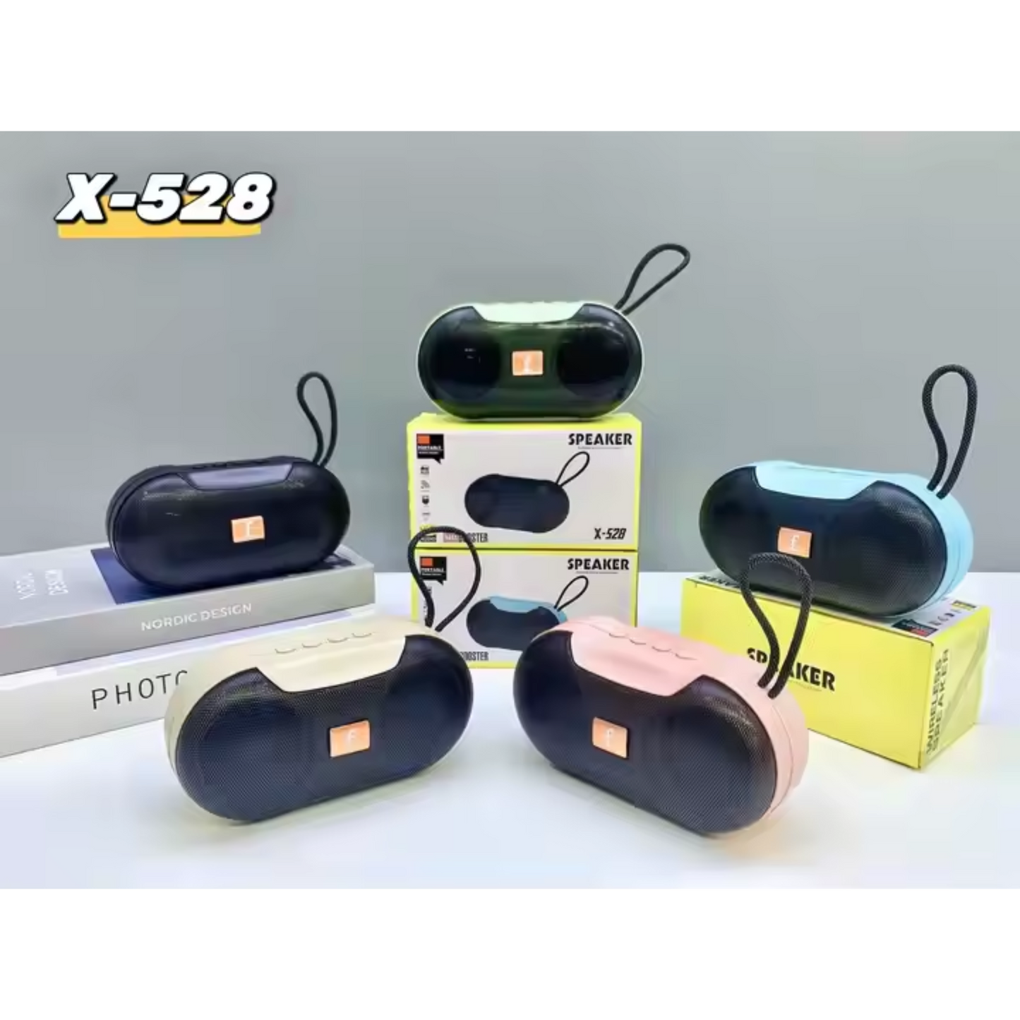 X-528 Sound System Support FM Radio Stage Speaker(D-9186)
