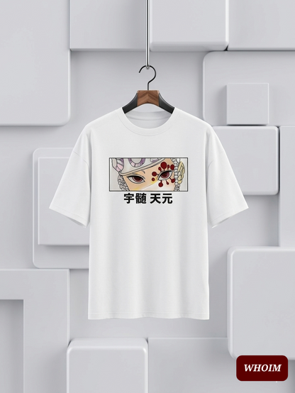 Whoim Men's Graphic Drop Shoulder T-Shirt