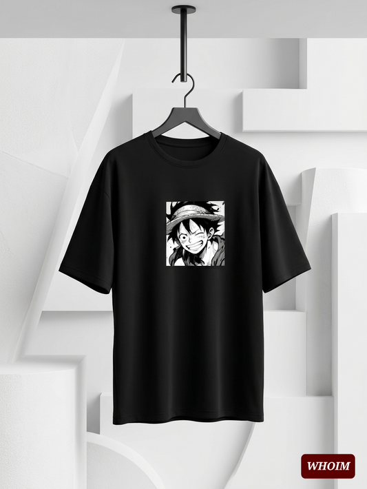 Whoim Men's Drop Shoulder Anime Edition T-Shirt