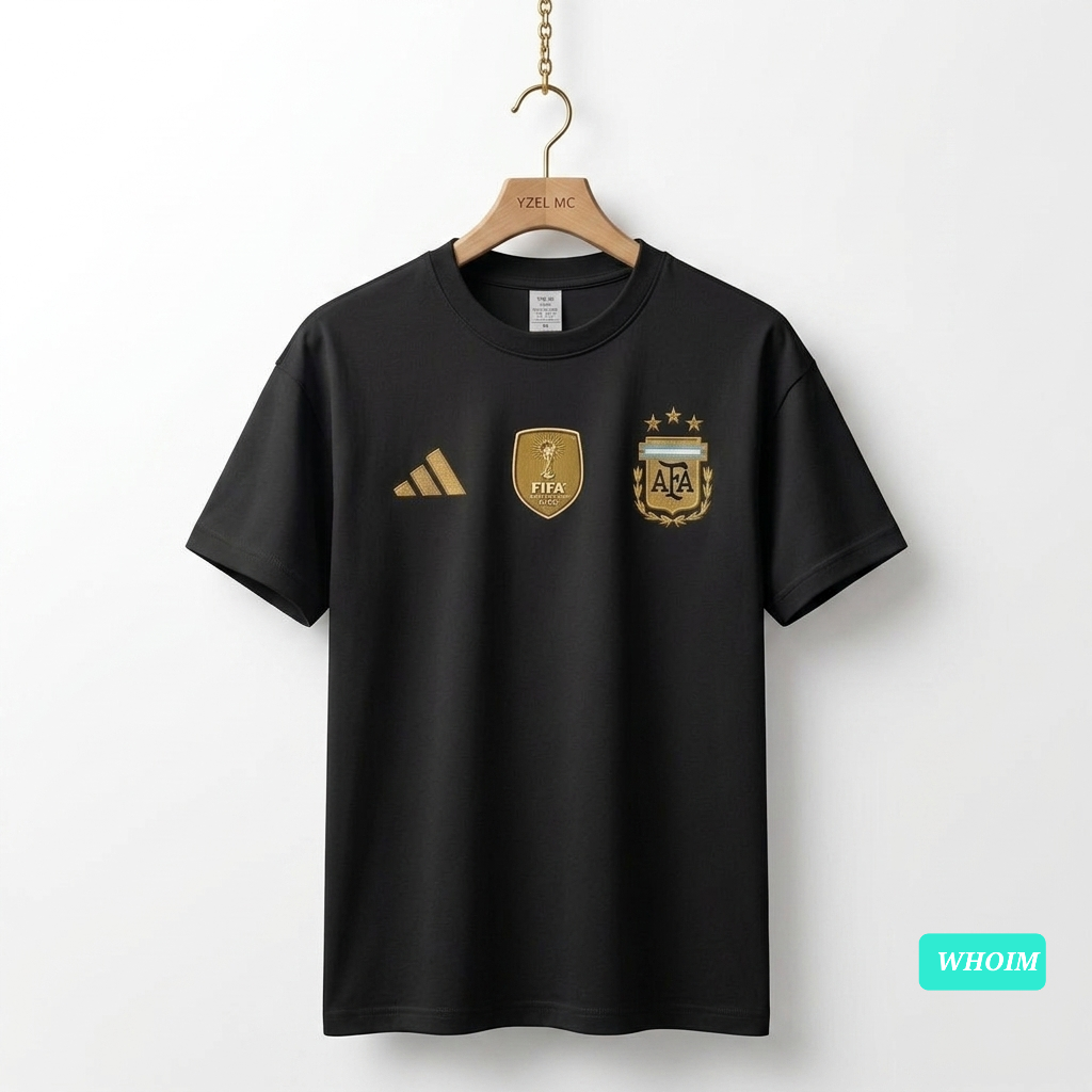 Argentina 3-Star World Cup Champions T-Shirt | AFA Fan Apparel