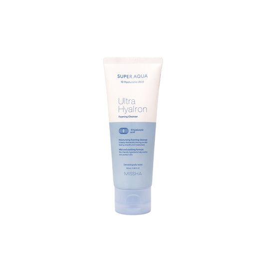 Missha Super Aqua Ultra Hyalron Foaming Cleanser 100 ml