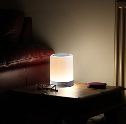 Touch Lamp Portable Bluetooth Speaker with Smart Colour Changing Touch Mode Night Lamp(D-3019)