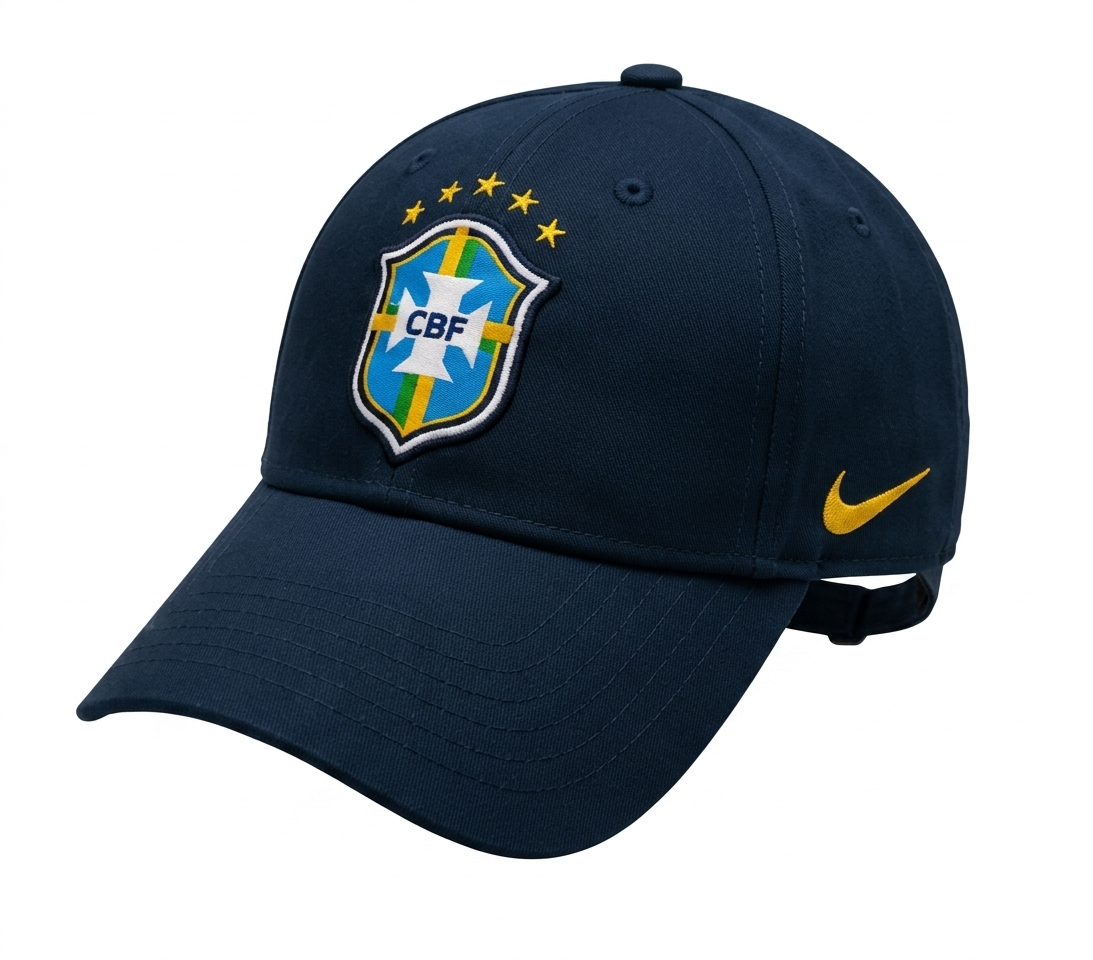 Whoim Brazil CBF Cap with Nike Logo - Fan Edition