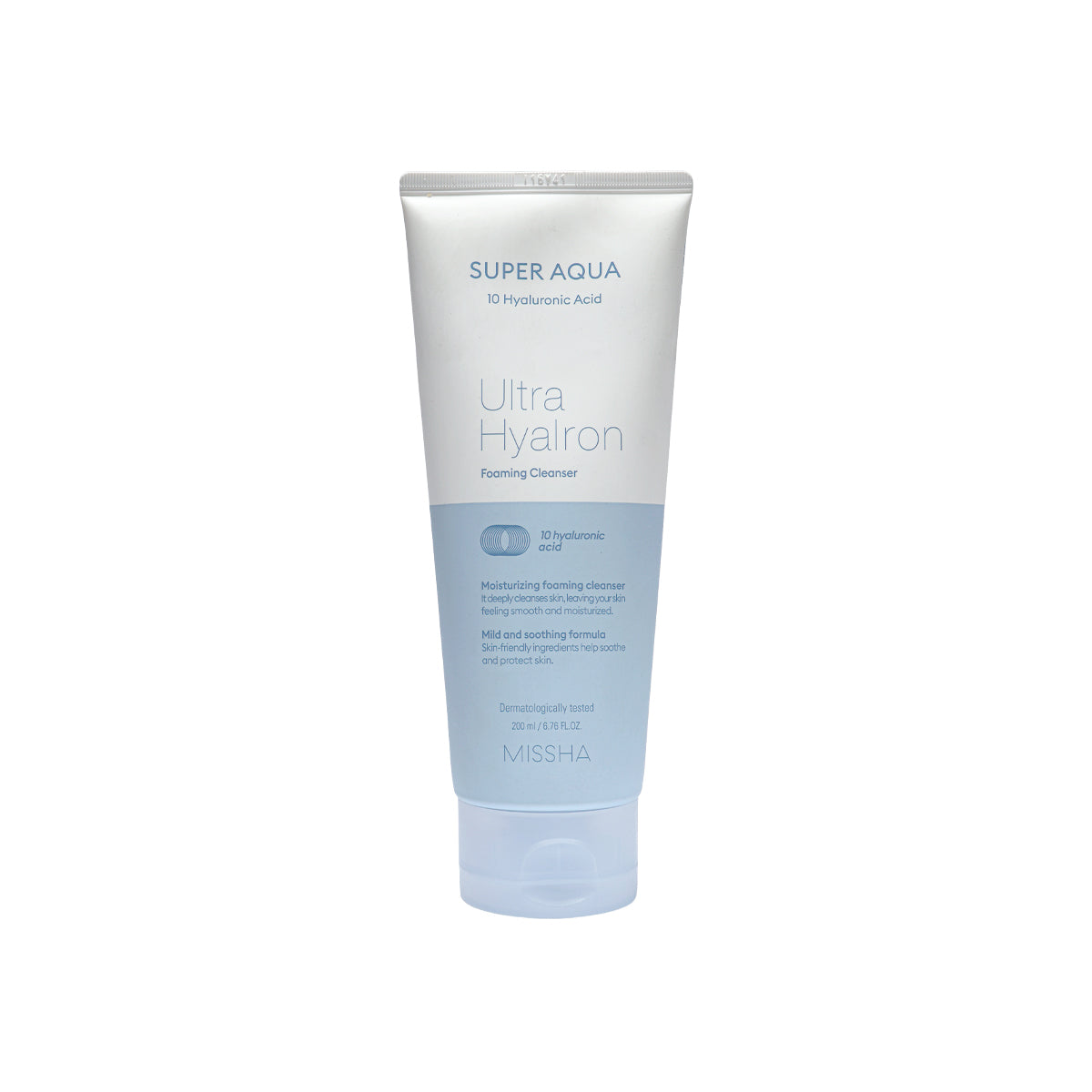 Missha Super Aqua Ultra Hyalron Foaming Cleanser 200 ml