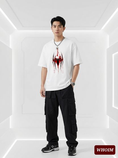 Whoim's Arachnid Descent Oversize Tee