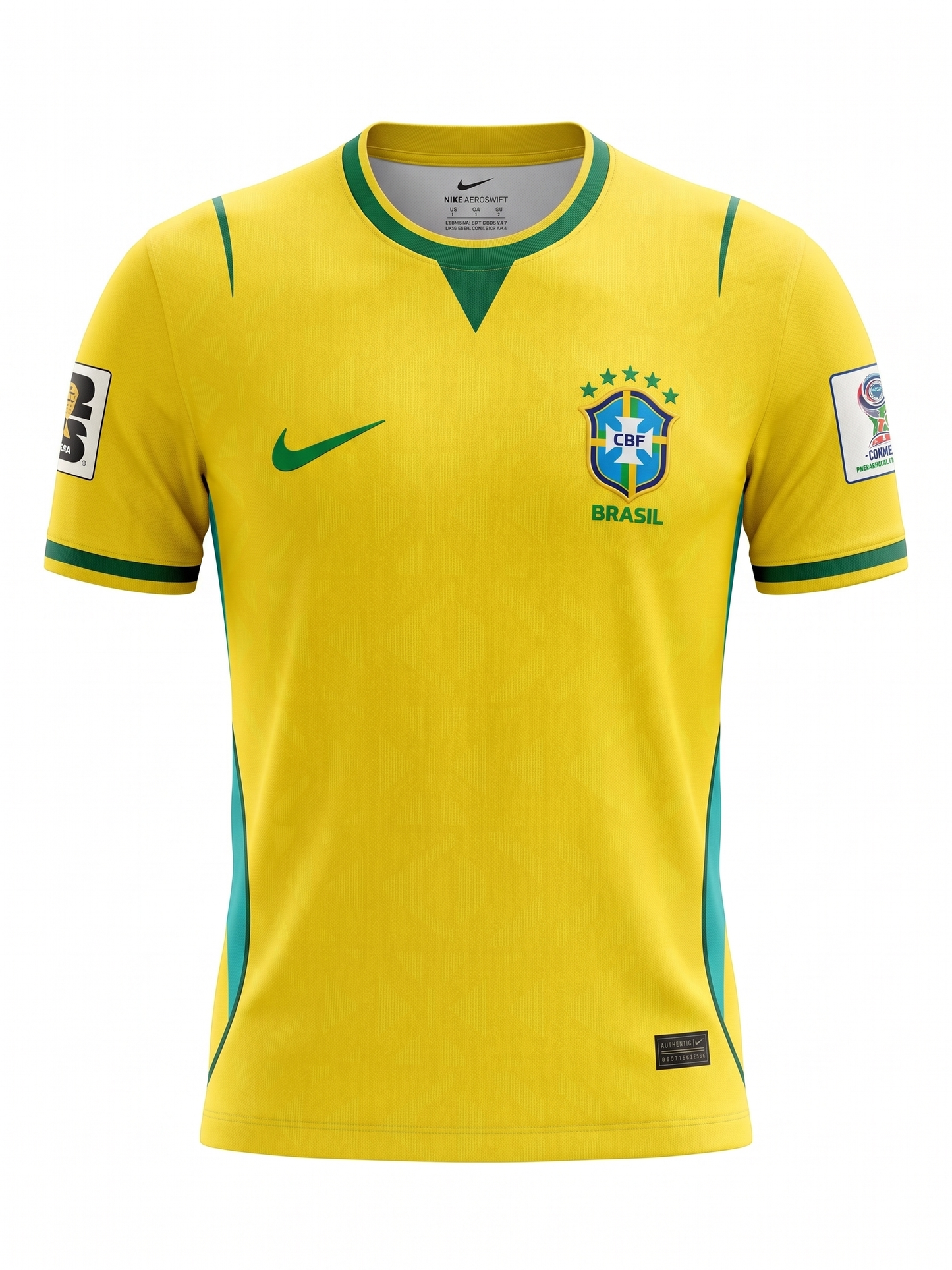 Brazil Home Jersey Yellow | Classic Football Shirt in Bangladesh
