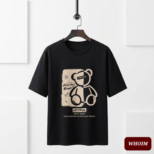 Whoim Urban Canvas Drop Shoulder Tee - Men