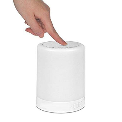 Touch Lamp Portable Bluetooth Speaker with Smart Colour Changing Touch Mode Night Lamp(D-3019)