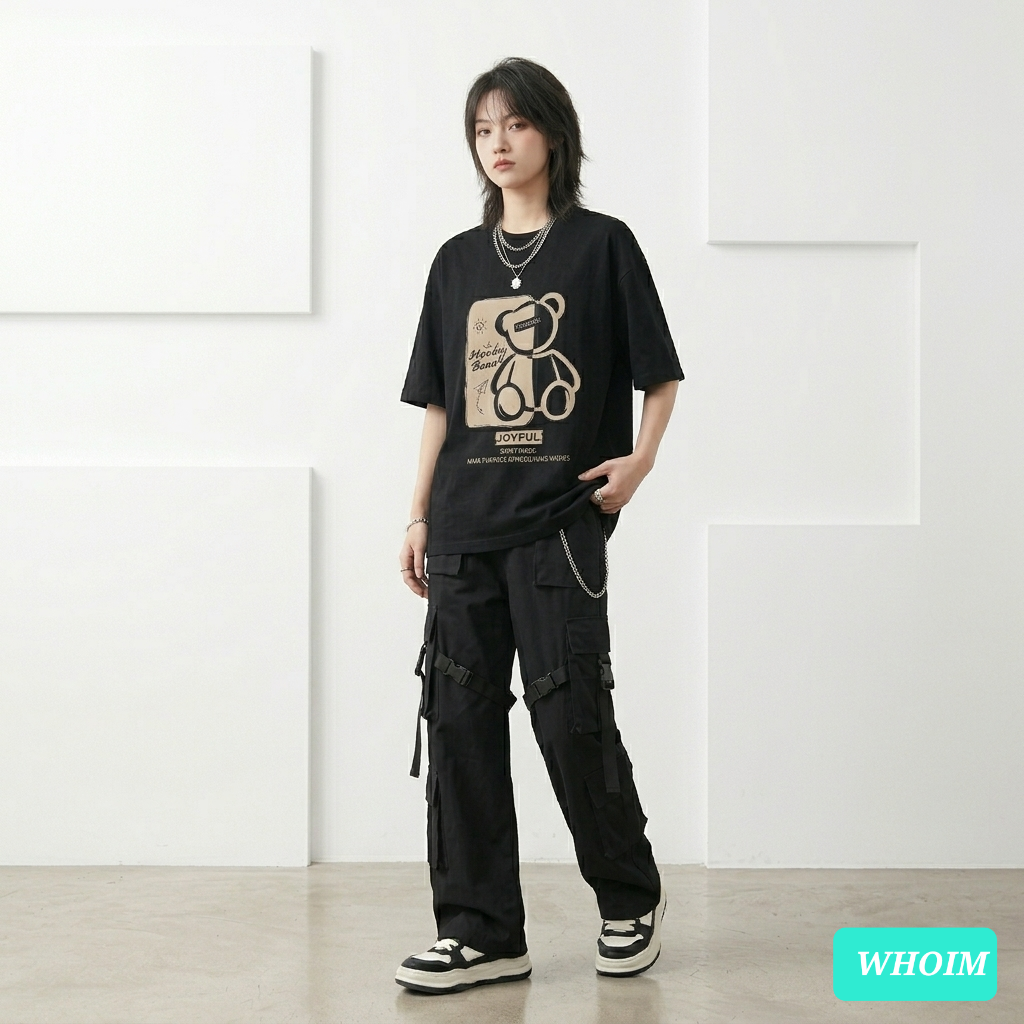 Whoim Oversized Silhouette Drop Shoulder - Women