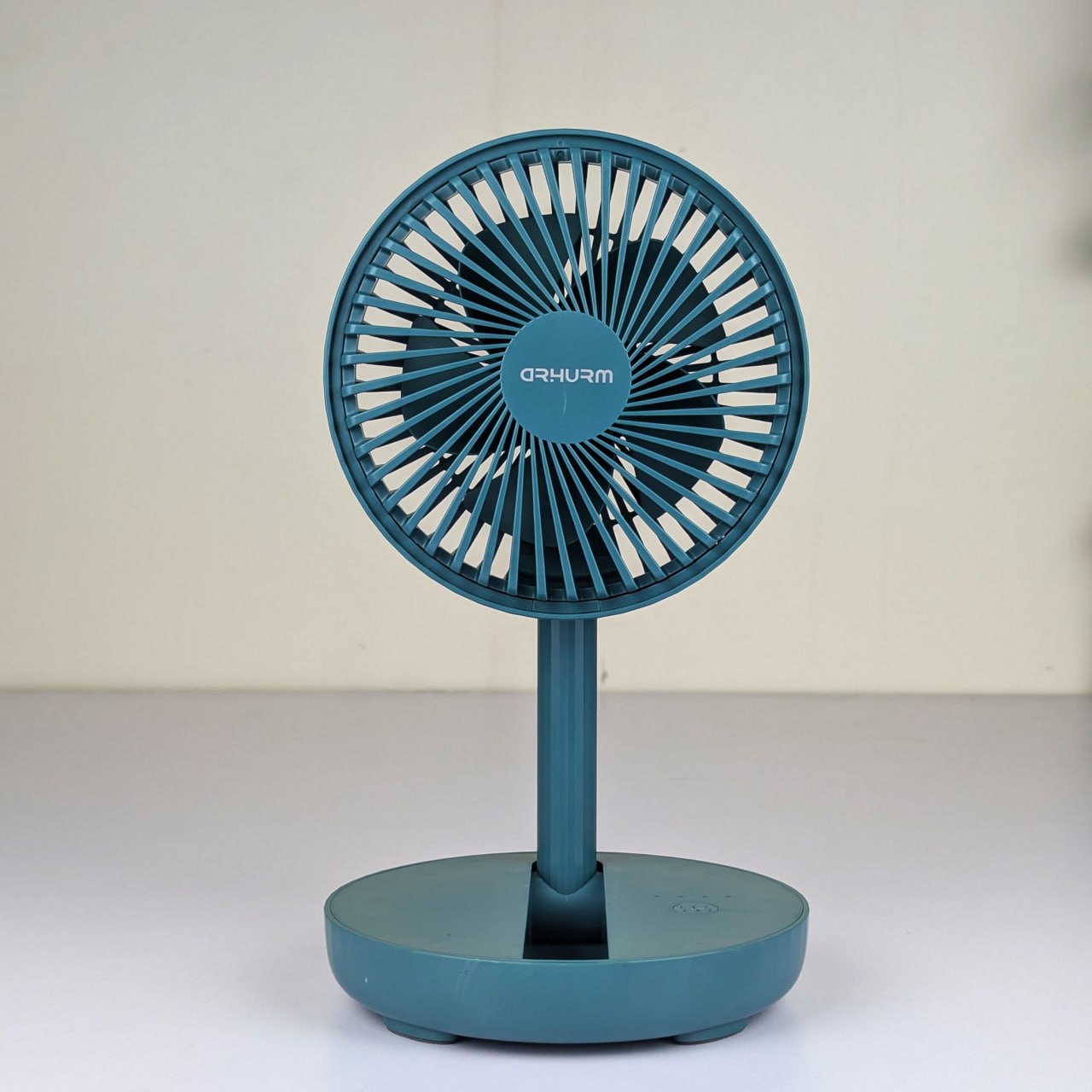 Rechargeable 5-inches Folding fan HCZ21 Green colour(D-4649)