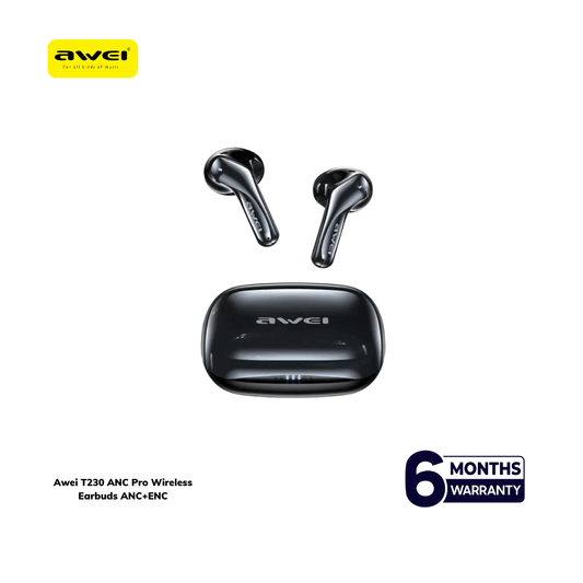 Awei T230 ANC Pro Wireless Earbuds ANC+ENC(D-12631)