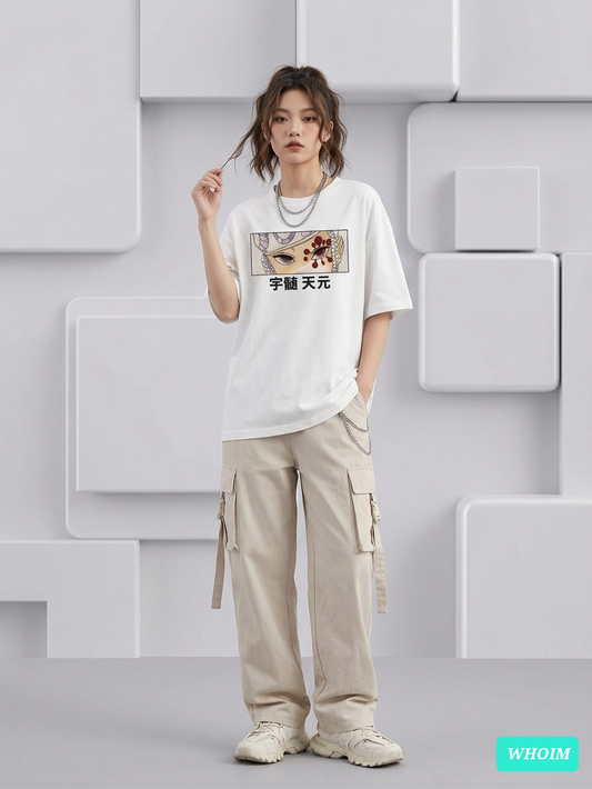 Whoim Woman Drop Shoulder T-Shirt: The Aesthetic Edit
