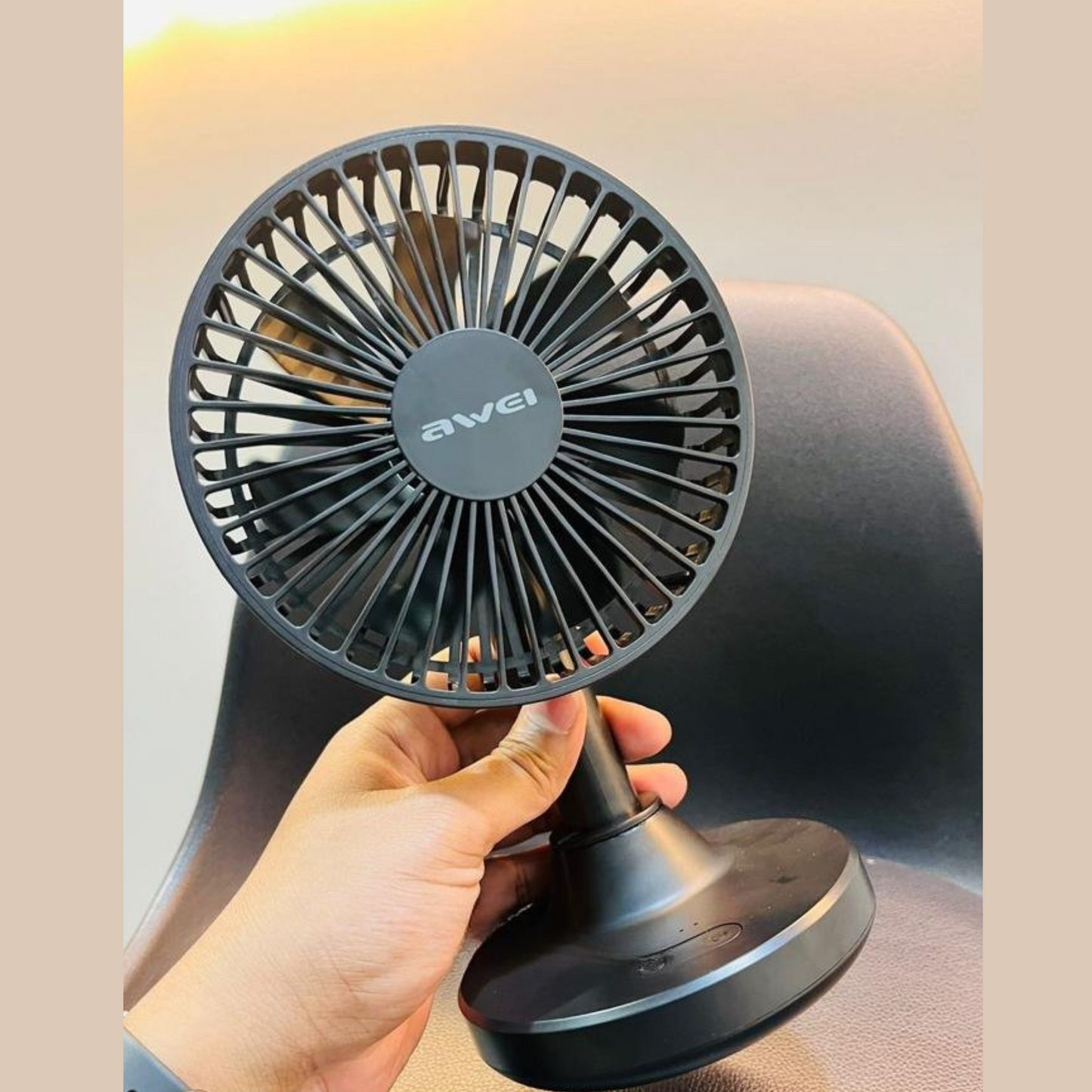 Awei F29 Compact Strong Wind Rechargeable Fan (D-9181)