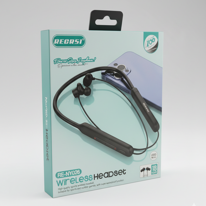 Recrsi Neckband Headphone NY26(D-10821)