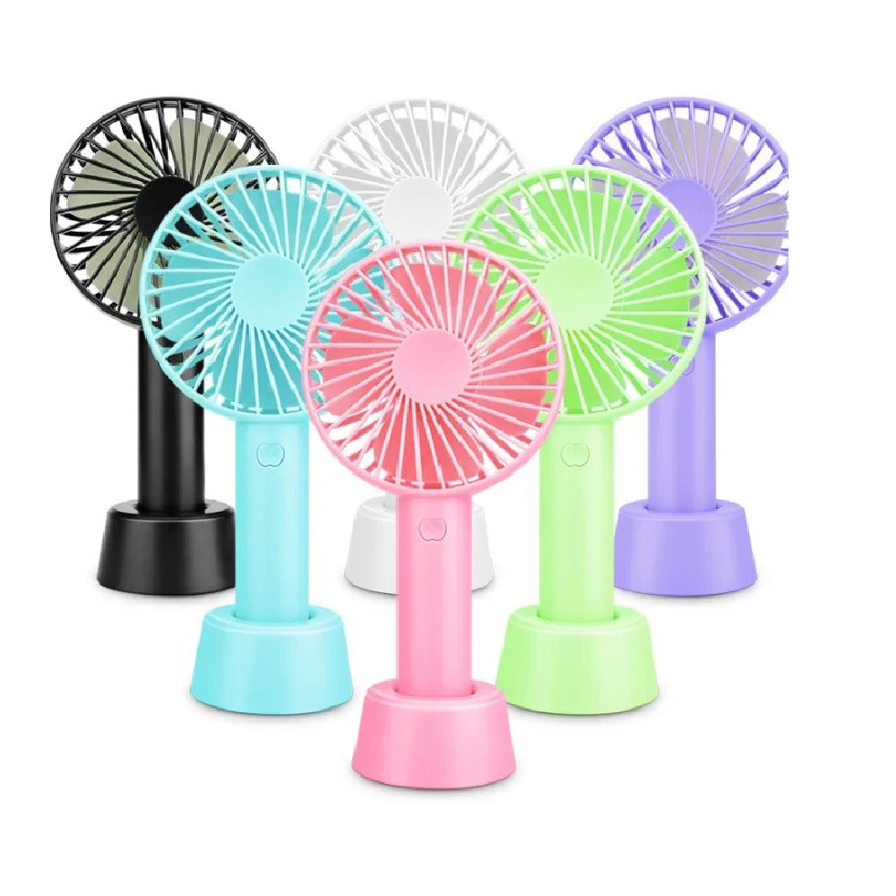 Mini Fan Very Stylish(D-4631) Rechargeable Hand Fan Usb Lithium Battery - Charger Fan