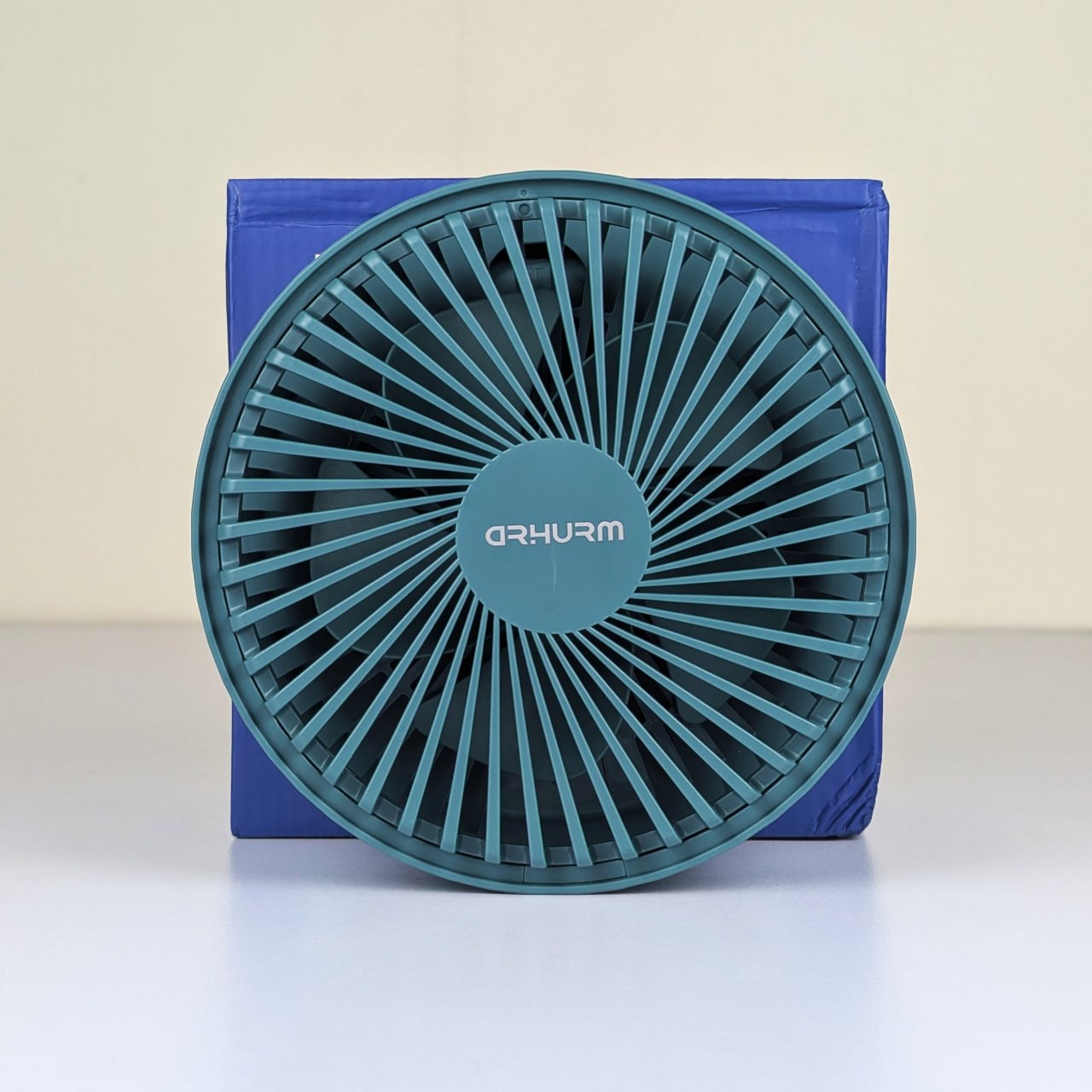 Rechargeable 5-inches Folding fan HCZ21 Green colour(D-4649)