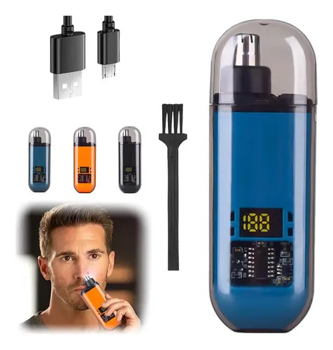 Electric Nose Hair Trimmer (Rechargeable Stainless Steel Nose Trimmer)(D-13121)