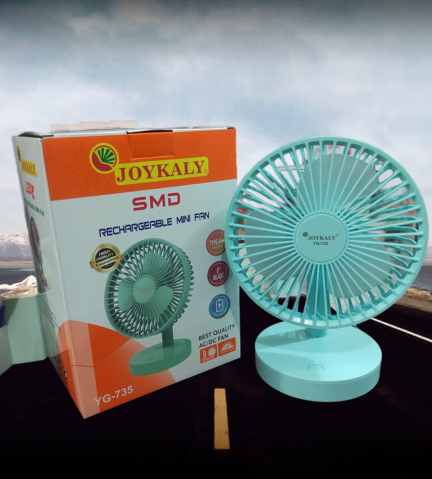 Joykaly YG-735 Rechargeable Multiple Modes Portable Desk / Table Fan(D-4650)